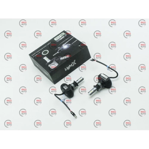 лампа LED H3 12V-24V S1 5000K 4000L радіатор