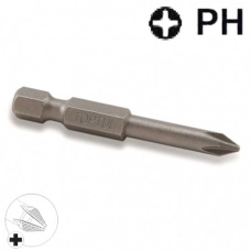 бита 1/4" крестовая PH2 х 50 мм  под шуруповерт  магнитная Anti-Slip