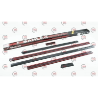 молдинг дверей ВАЗ 2110-12 вузький 3,5 см, напис Lada Lady Sahler