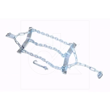 ланцюги протиковзання Truck фури, вантажівки "сектор" 3 ланцюги на планці (1шт) мішок