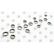 седла клапанов 406дв впуск+выпуск (к-т 16шт)