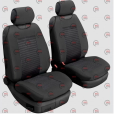 чохли салону універс. 1+1 передні "тканина" BELTEX Comfort  чорні  без підг.