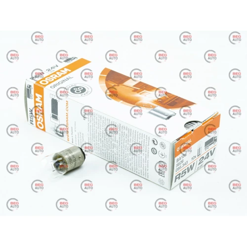 лампа  A 24V 5 W  OSRAM 2-к