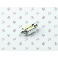 Лампа світлодіодна AC лазер. 12-10 WHITE  6*5050 36мм 84Lm обманка