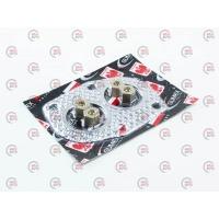 прокладка приймальної труби 2101, 2108 (метал-перфоров.) + гайки GUMEX