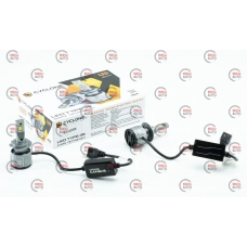 лампа LED H7 12V Type 38 6000K 14000L радіатор з вентилятором