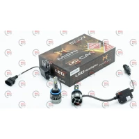 лампа LED H11 12V-24V MICHI Can 5500K 5300L з обманкою радіатор з вентилятором