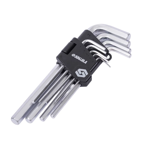 набор ключей шестигранных  средних HEX 1,5-10 мм,  9 шт.