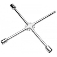 ключ балонний хрест. посилений (17-19-21, 1/2") Toptul хром