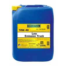 олива Ravenol 10w-40 Low Emission Truck "Semisynth" SJ-4/CI-4, E4/Е6/E7/E9 (20л)
