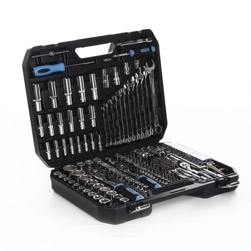 набір інструменту 1/2",1/4",3/8"  219 шт  з бітами, ключами Apro