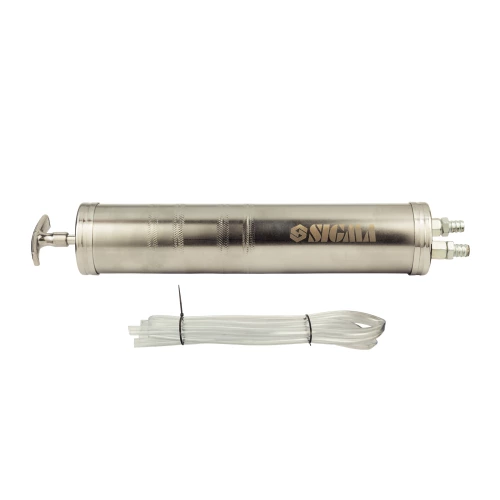 шприц для заливки масла  500 мл с гибким шлангом, ДВА РЕЖИМА откачка/подача