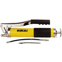 шприц для мастила 600 мл з гнучким шлангом (двохплунжерний) Sigma