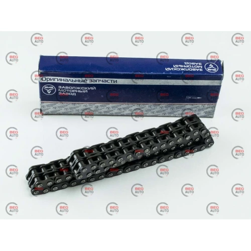 цепь моторная 406 дв. 72 звен. (Киров) под острый зуб