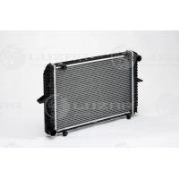 радиатор двиг. Газель 2хрядн. с\о алюм. (Luzar) цельнопаяный