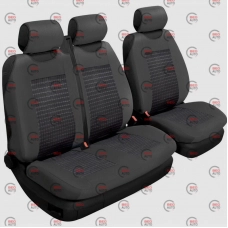 чохли салону універс. 2+1 передні "тканина" BELTEX Comfort A  чорні без підг.