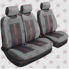 чохли салону універс. 2+1 передні "тканина" BELTEX Comfort B  сірі без підг.