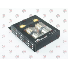 Лампа світлодіодна А 12-21 YELLOW 144 SMD 3014 зміщений цоколь