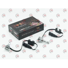 лампа LED HB3/HB4 12V-24V MICHI Can 5500K 5300L з обманкою радіатор з вентилятором