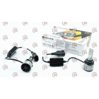 лампа LED HB4 12V Type 38 6000K 14000L радиатор с вентилятором+обманка