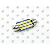 Лампа светодиодная AC лазер. 12-10 WHITE 36*3014 39мм 260Lm