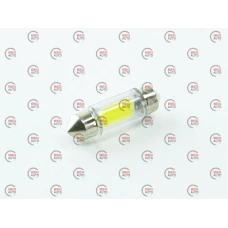 Лампа светодиодная AC лазер. 12-10 WHITE COB (спл. свет) 36мм в колбе