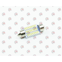 Лампа светодиодная AC лазер. 12-10 WHITE 24*4014 36мм 290Lm