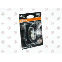 Лампа світлодіодна AC лазер. 12-10 WHITE  0.6W 6000K 36мм Osram