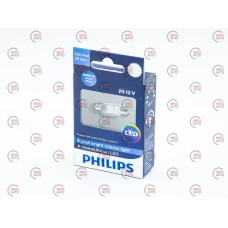 Лампа светодиодная AC лазер. 12-10 WHITE  1W 38мм 4000K PHILIPS