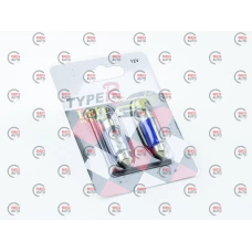 Лампа светодиодная AC 12-10 BLUE 36 2-диода