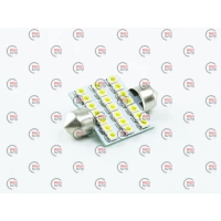 Лампа світлодіодна AC лазер. 12-10 WHITE 21*3020 36мм