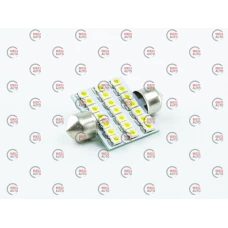 Лампа светодиодная AC лазер. 12-10 WHITE 21*3020 36мм