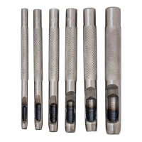 набор просечек для вырубки прокладок  6 шт, 3-8 мм (PVC упаковка) Sigma