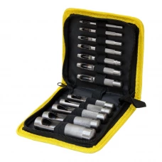 набор просечек для вырубки прокладок 12 шт, 3-19 мм (чехол ткань) Sigma