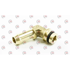 уголок газовый редуктора BRC GENIUS MB, латунь D12
