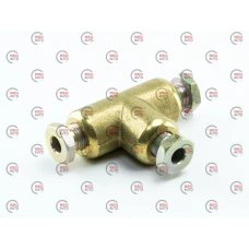 трійник для трубки мідь д.6х6х6