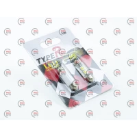 Лампа светодиодная AC лазер. 12-10 WHITE  2*5050 36мм