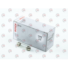 лампа  AC салону 12V 5W 11*37mm BOSCH