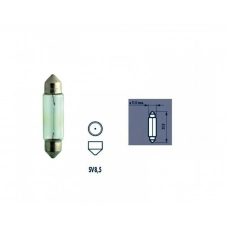лампа  AC салону 12V 5W 11*36mm Narva