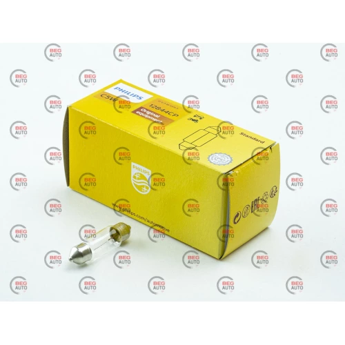 лампа  AC салону 12V 5W 11*38mm PHILIPS