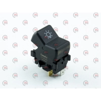 клавиша панели 05 свет 3-х кон. (ВК 343-03.29) EuroEx EX-0329A