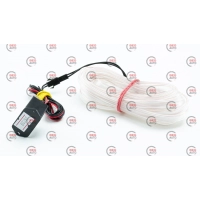 Гнучкий холодний неон 5м білий 12V