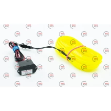 Гибкий холодный неон 3м салатовый 12V