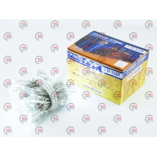 Гирлянда наружная IP44 2 по 5м белая DELUX STRING белый/прозр.