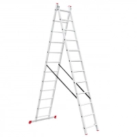 лестница-трансформер алюминиевая мультифункциональная 2x12 ступ. 5,9 м Intertool (под заказ)