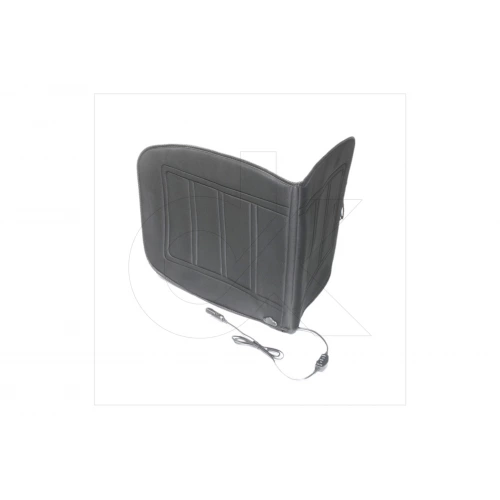 накидка з підігрівом сидіння + спинка низька чорна 12В, 60Вт, 94х43см Dk