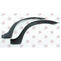 накладка пер.крила Газель с/з  пара чорна