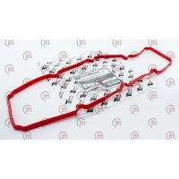 прокладка клапанної кришки Газель-Бізнес,NEXT дв.EvoTech 2.7 (силікон червон.) Техно Резина