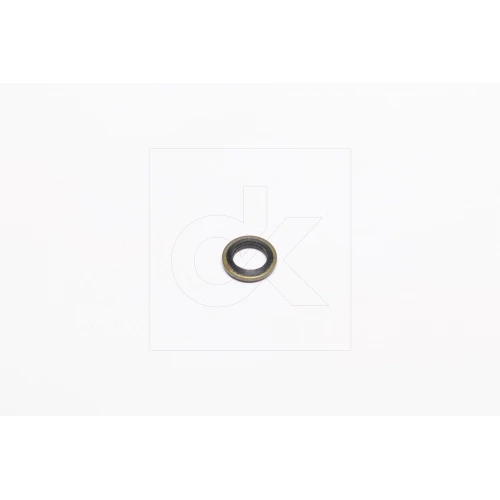 шайба стальная  d=6-10-1,0 с резиновым уплотнением (10шт в уп.) ДК