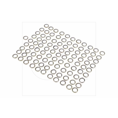 шайба стальная d=14-20-2,0 с резиновым уплотнением (10шт в уп.) ДК